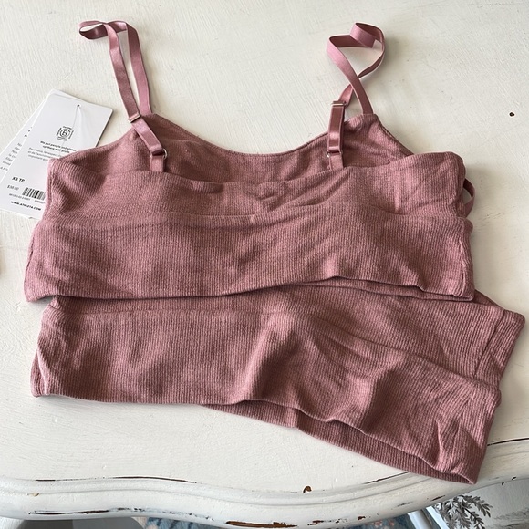 Athleta Well Rested Rib Sleep Bra - Picture 2 of 2